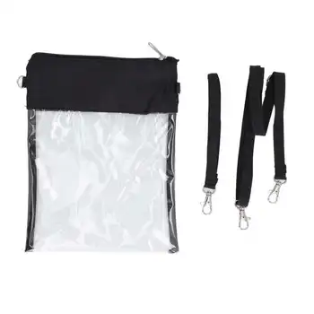 Прозрачная сумка через плечо, водонепроницаемая прочная прозрачная сумка-мессенджер для путешествий