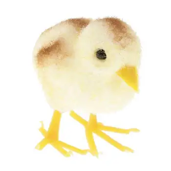 3X искусственная реалистичная фигурка цыпленка Открытый сад Домашний декор Маленький цыпленок
