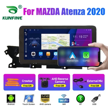10,33 Дюймов Автомобильный Радиоприемник Для MAZDA Atenza 2020 2Din Android Восьмиядерный Автомобильный Стерео DVD GPS Навигационный Плеер QLED Экран Carplay