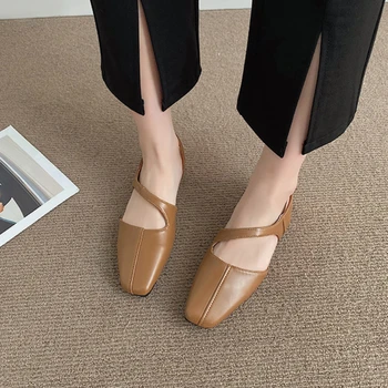 Роскошные сандалии, женские дизайнерские туфли 2022 года, повседневная обувь на плоской подошве без застежки, женские летние туфли-лодочки, Элегантные вечерние оригинальные Sandalia Woman