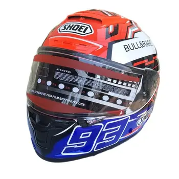 Бесплатная доставка Мотоциклетные шлемы с прозрачным козырьком X14 для блютрейсинга, внедорожный шлем, одобренный ЕЭК