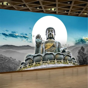 Обои beibehang на заказ большие настенные обои HD большая картина Тянь Тан Будда фон декоративная живопись papel de parede