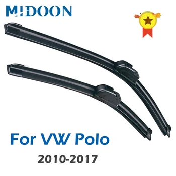 Щетки Передних Стеклоочистителей MIDOON Wiper Для VW Polo Седан/Венто 2010-2017 Лобовое Стекло Лобовое Стекло Переднее 24 