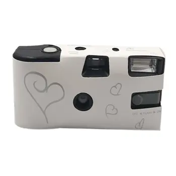 Ретро 35-мм одноразовая пленочная камера Ручная оптическая камера для дураков Детские подарки Одноразовая пленочная камера