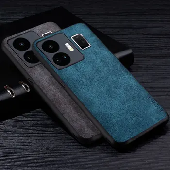 Высококачественный чехол для телефона из Искусственной кожи Realme GT2 Pro GT Neo2, Устойчивый к царапинам, Однотонный чехол для Realme GT2 Pro Master Case