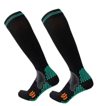Компрессионные носки Медицинские Носки для кормящих Варикозное расширение вен Отек Диабет Беременные Спортивные Футбольные Носки Высокие Дорожные Летные носки