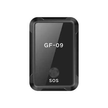 GF09 Мини GPS-локатор, приложение для управления устройством защиты от потери, автомобильный трекер, Магнитный рекордер для отслеживания местоположения автомобиля/машины /человека, автомобильный трекер