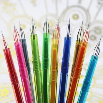 1 шт. разноцветная гелевая ручка с бриллиантовой головкой Creative Candy 12 цветов 0,5 мм канцелярские принадлежности для офиса школьные принадлежности Случайная отправка