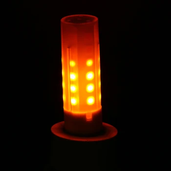 Светодиодная лампа с эффектом мерцающего пламени G4 Corn Light в стиле ретро
