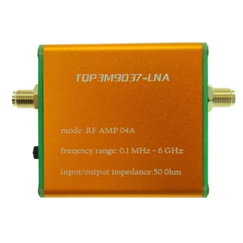 HFES 100K-6GHz Многодиапазонный Усилитель HF FM VHF UHF RF Предусилитель Высокой Линейности Со Сверхнизким Коэффициентом усиления Шума