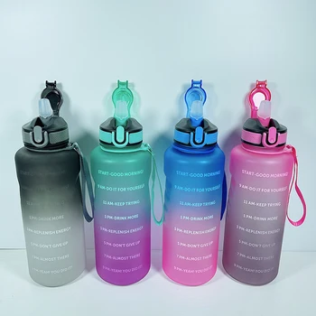 пластиковые бутылки для воды объемом 1500 мл, не содержащие BPA, Спортивная чашка для воды на открытом воздухе, Кружка для воды, Студенческая портативная кружка с ручкой, инструмент для питья