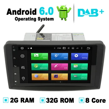 9-дюймовый 8-ядерный Android 6.0 Автомобильный GPS-навигатор DVD-плеер Радио Для Mercedes-Benz GL Class X164, для Mercedes-Benz ML Class W164
