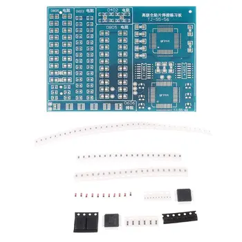 Компоненты для практики пайки SMD-пластина DIY Kit Диодный Резистор для начинающих Интегральные схемы Челнока
