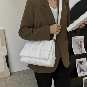 Популярная модная сумка через плечо, высококачественные сумки, дизайнерские оксфордские сумки через плечо для женщин, женская сумка подмышками с ремешком-цепочкой