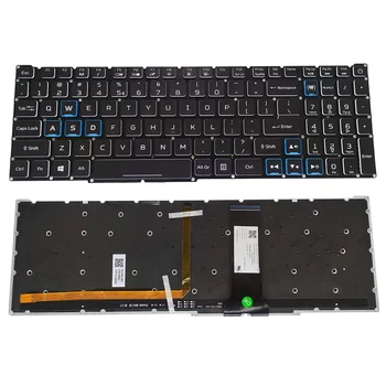 Клавиатура с подсветкой US RGB для Acer Nitro 5 AN515-54 AN515-43 AN517-51 AN715-51 игровые клавиатуры ноутбуков GB британский LG5P P90BRL