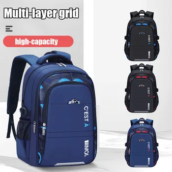 2023 Новый детский рюкзак для подростков с мультяшным астронавтом, школьный ранец для начальной школы, водонепроницаемый рюкзак для мальчиков и девочек