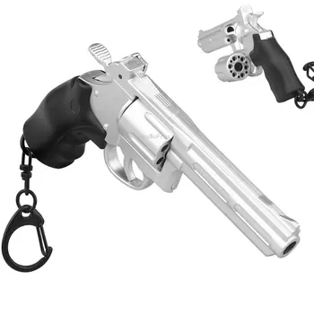 Тактический Мини-пистолет Брелок для ключей Пистолет Охотничий Стрелковый Револьвер Форма пистолета Брелок для ключей Рюкзак Подвеска Подарочная Игрушка