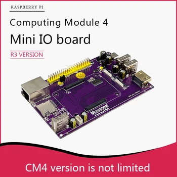 Плата ввода-вывода CM4 MINI (версия R3) с расширением для слота для карт Gigabit Ethernet USB HDMI TF, подходит для всех вычислительных модулей Raspberry Pi 4
