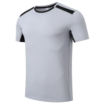 Летняя мужская быстросохнущая спортивная футболка с коротким рукавом, майки для тренажерного зала, футболка для фитнеса, футболка для бега, спортивная одежда для марафона, для фитнеса