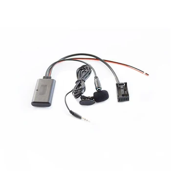 Адаптер автомобильного аудиокабеля Bluetooth 5.0 с микрофоном для BMW X3 X5 Z4 E83 E85 E86 E39 E53