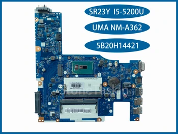 Оригинальный FRU 5B20H14421 для Lenovo G50-80 Материнская плата ноутбука ACLU3/ACLU4 UMA NM-A362 SR23Y I5-5200U DDR3 100% Протестирована