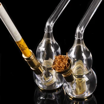 Портативная сигарета, трубка для курения Табака, трубка для фильтра воды, Мини-кальян, Кальян для кальяна