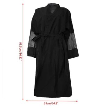 Модное парикмахерское кимоно, халат, фартук для салона стрижки, Водонепроницаемая Антистатическая прямая доставка