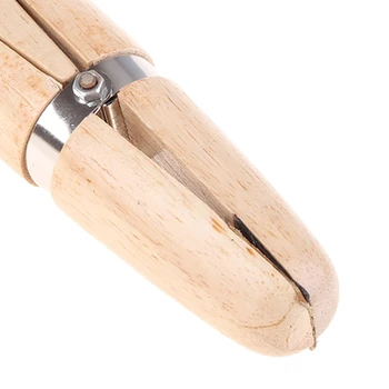 K57A Зажим для колец Деревянный держатель для ювелиров, верстак для изготовления ювелирных изделий, профессиональный ручной инструмент для полировки и ремонта колец