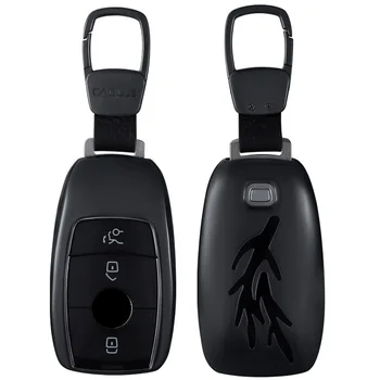 YooToBo Сумка Для Ключей для Автостайлинга, Защитный Чехол Для Ключей, Брелок Для Mercedes Benz New E Class W213 E200 E300