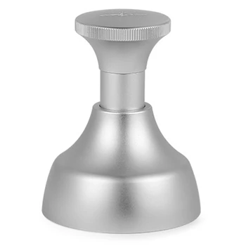 Распределитель игл для кофейной гущи из серебра для мешалки для эспрессо 51 мм, инструменты для перемешивания кофе с регулируемой глубиной