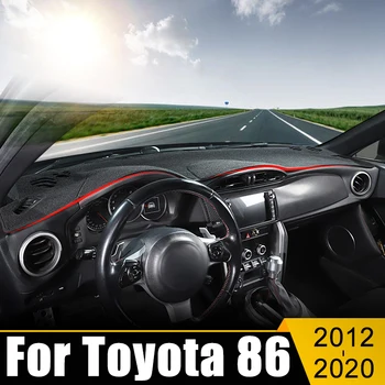 Для Toyota 86 GT86 FT86 Scion FR-S 2012-2014 2015 2016 2017 2018 2019 2020 Приборная панель Автомобиля Избегайте Освещения, Покрытие Анти-УФ Коврик Ковры