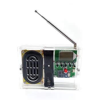Комплект самодельных радиоколонок DIY Radio Speaker Kit Модификация частоты ЖК-дисплея 76-108 МГц