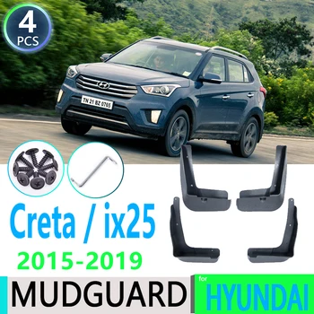 для Hyundai Creta ix25 2015 2016 2017 2018 2019 Брызговик на крыло, брызговики, автомобильные аксессуары