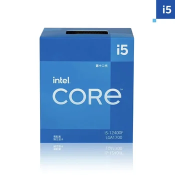 Intel Core i5-12400F i5 12400F 2,5 ГГц 6-ядерный 12-потоковый процессор Процессор 10 Нм L3 = 18 М 65 Вт LGA 1700 новый и поставляется с кулером