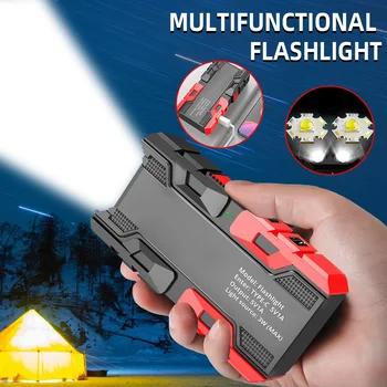Аккумуляторный наружный светодиодный Мини-портативный Трансграничный многофункциональный фонарик