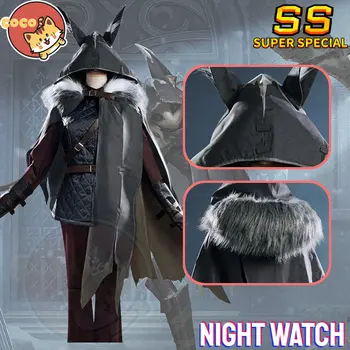 CoCos-SS Game Identity V Night Watch Косплей Костюм Game Identity V Cos Hunters Итаква, полный таинственных страшных костюмов