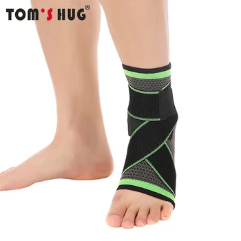 1 шт Герметичный бандаж для голеностопного сустава Toms Hug Protector Бандаж для защиты ног от растяжения Нейлоновые утяжелители для велосипеда