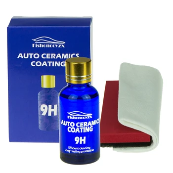 9H Керамическое Покрытие Автомобиля Hydrochromo Paint Care Nano Top Quick Coat Полимерная Защита Деталей Жидкий Воск Перчатки Для Ухода за автомобилем