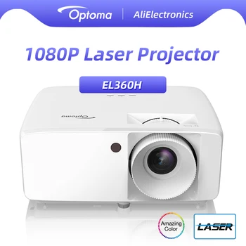 Лазерный проектор Optoma EL360H Blu-ray 3D Для Работы С Домашним кинотеатром 1080P FULL HD, Совместимый с 4K HDR Video Beamer Cinema