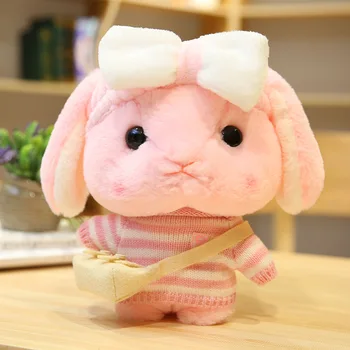 30 см, плюшевые игрушки для косплея Kawaii Rabbit, Мягкие куклы-кролики, Мультяшные Милые животные, Подушка, подарок на День рождения для детей и девочек