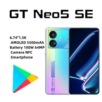 realme GT Neo 5 SE 5G Мобильный Телефон Snapdragon 7 Gen2 Plus 6,74 