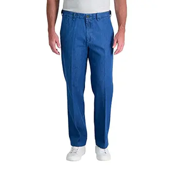 мужские джинсовые брюки классического покроя - обычные джинсы, джинсы больших и высоких размеров, средняя полировка, 36 Вт x 29 л США